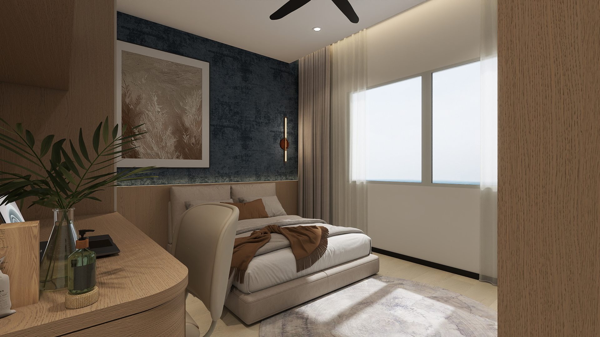 Skymillion Modern · Unit 9–10 interior project