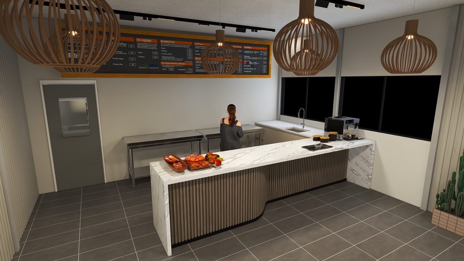 Cafe KK interior project