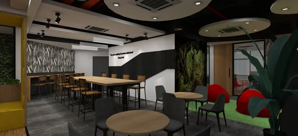 UTC 7th Floor interior project