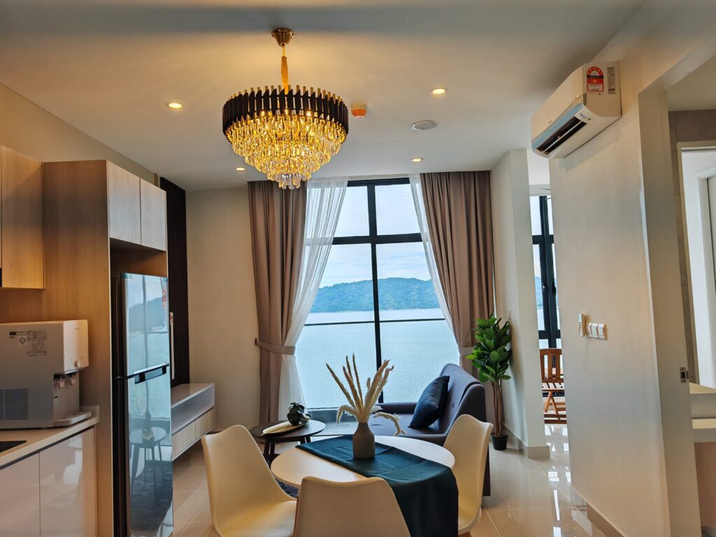 The Shore waterfront condominium by M Interior Studio
