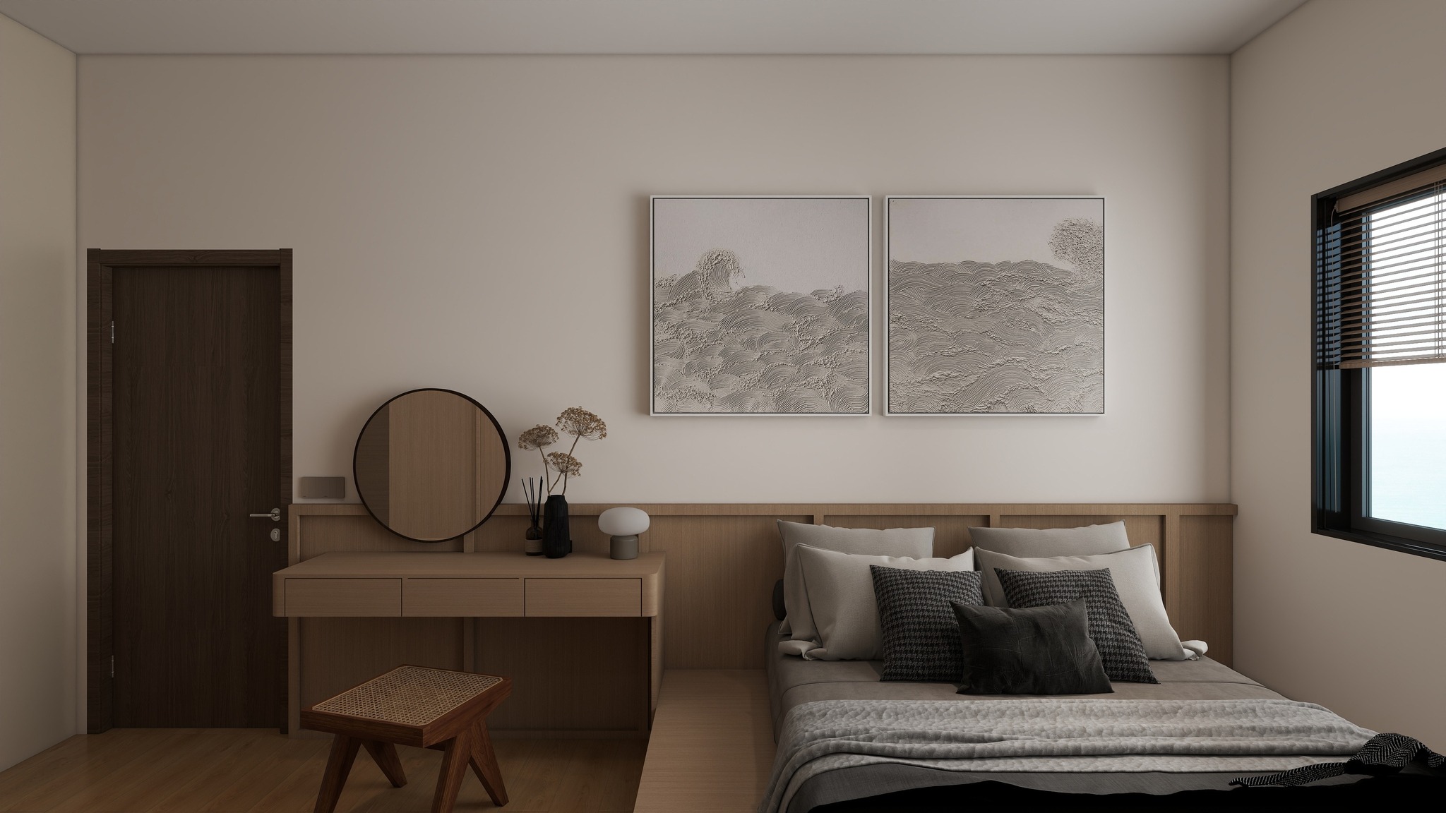 Japandi interior project